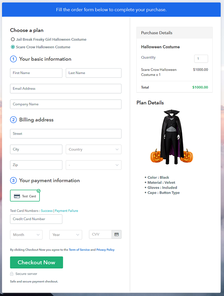 Multiplan Checkout To Sell Halloween Costumes Online