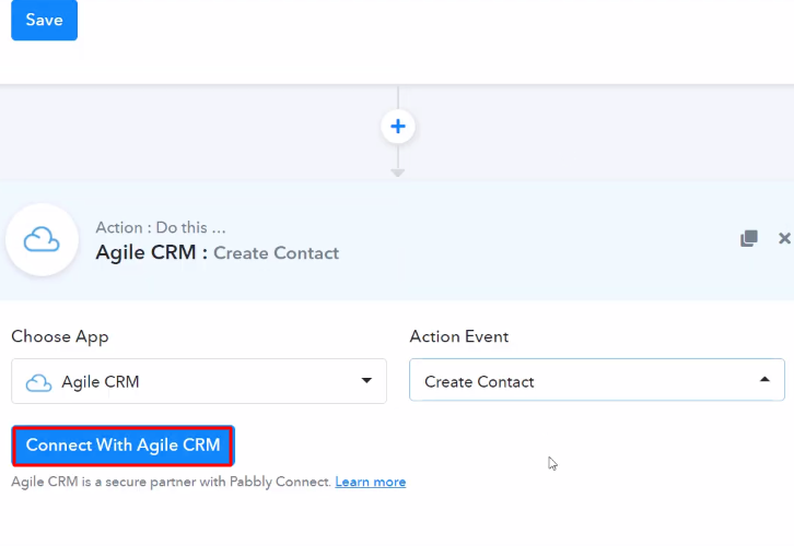 Connect with Agile CRM